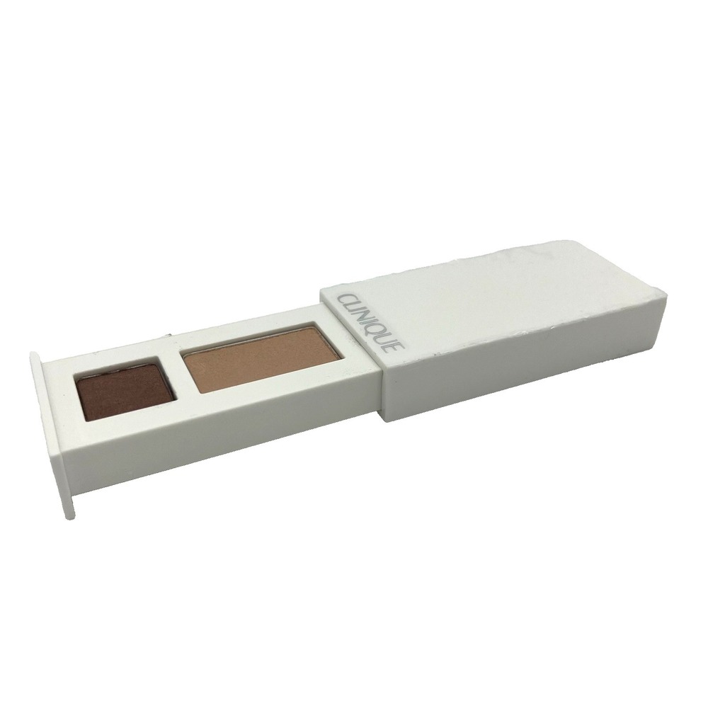 Clinique All About‎ Shadow Duo 01 Like Mink Duo 0.06oz/1.7g Each - Lot of 2 New